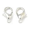 Zinc Alloy Lobster Claw Clasps X-PALLOY-R042-301-S-NF-4