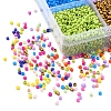 226.8g 12 Color 12/0 Baking Paint Glass Seed Beads SEED-YW0001-78-3