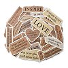 50Pcs PVC Self-Adhesive Inspirational Quote Stickers AJEW-R002-05A-3