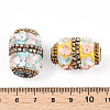 Handmade Indonesia Alloy Beads IPDL-B001-06-2