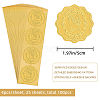 Self Adhesive Gold Foil Embossed Stickers DIY-WH0211-151-2