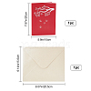 Gorgecraft 3D Paper Greeting Card AJEW-GF0002-46-2