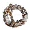 Natural Botswana Agate Beads Strands G-H004-B02-02-3