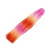 Gradient Color Baking Painted Glass Bead Strands DGLA-A039-T6mm-A04-1