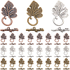 30Pcs 3 Colors Alloy Toggle Clasps FIND-SP0001-55-1
