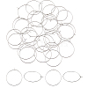 200pcs 316 Surgical Stainless Steel Hoop Earring Findings STAS-HS0001-26E-1