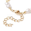 Brass Chain Bracelet Making AJEW-JB01150-11-3