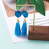 Polyester Tassel Pendant Decorations FIND-TA0001-12-14