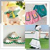 5 Yards Polyester Wavy Fringe Trim Ribbon OCOR-GF0003-45A-5