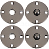 10Pairs Alloy Snap Buttons FIND-CY0001-53B-7