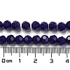 Opaque Glass Beads Stands LS-EGLA-A035-P6mm-D09-5
