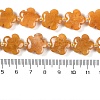 Natural Topaz Jade Beads Strands G-NH0028-01A-5