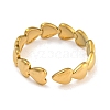 304 Stainless Steel Open Cuff Rings for Women RJEW-L125-07G-02-3