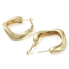 Brass Hoop Earrings EJEW-K276-09G-2