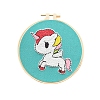 Animal Theme DIY Display Decoration Punch Embroidery Beginner Kit SENE-PW0003-073M-1