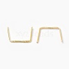 Brass Square Buckle KK-WH0021-02A-G-1