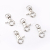 Alloy Swivel Lobster Claw Clasps PALLOY-WH0066-32P-2