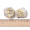 Electroplate Natural Citrine Cluster Display Decorations G-H084-04-3