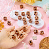 Opaque Acrylic European Beads OACR-TAC0019-006G-6