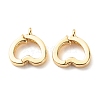 Eco-Friendly Brass Charms KK-G405-05G-RS-1