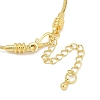 Brass Wheat Chains Bracelets BJEW-C085-02G-3