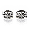 Tibetan Style Alloy Beads TIBE-R317-072AS-LF-1