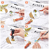 CRASPIRE DIY Stamp Making Kits DIY-CP0001-99B-6