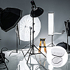 Round Cloth Photography Lamp Cover DIY-CN0003-74B-5