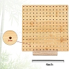 Square Bamboo Crochet Blocking Board for Handmade DIY Knitting & Crochet PW-WG04E2A-03-1