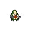 Avocado with Pesticide Sprayer & Mask Enamel Pin PW-WG9CCAC-01-4