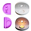 Moon and Sun DIY Candlestick Silicone Mold PW-WG2034C-01-6