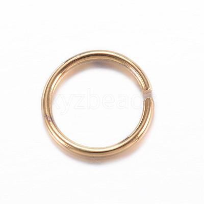 304 Stainless Steel Open Jump Rings STAS-F030-01-1
