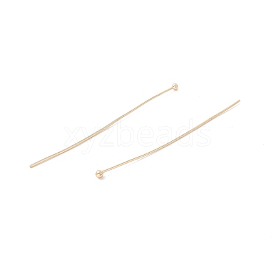 Brass Ball Head Pins KK-WH0058-02D-G02-1