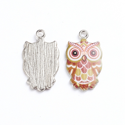 Alloy Enamel Pendants ENAM-TAC0001-29D-1