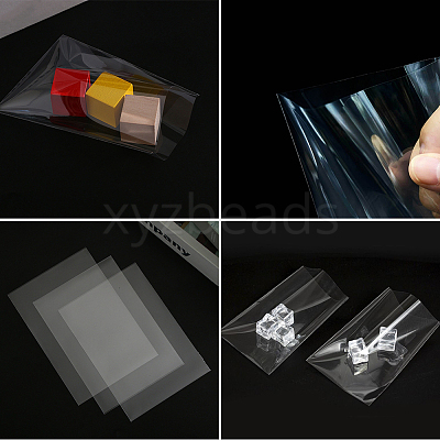 100Pcs OPP Plastic Bags OPP-SP0001-04B-1