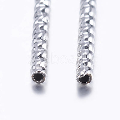 Brass Tube Beads KK-K197-39-1