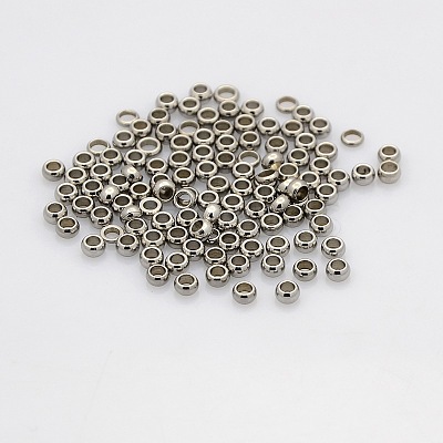 Tarnish Resistant Rondelle 304 Stainless Steel Bead Spacers LS-STAS-N020-01-3.5mm-1