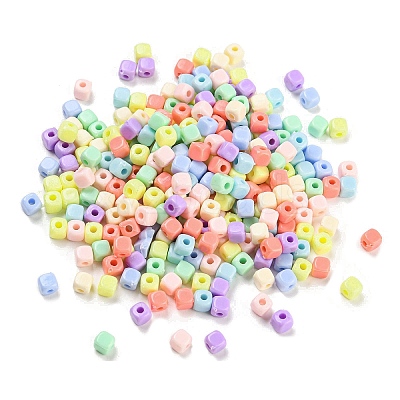 Opaque Acrylic Beads MACR-M035-07-1