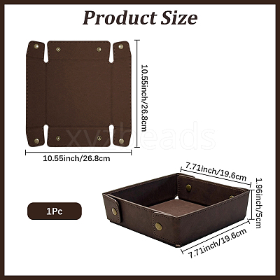 PU Leather Storage Trays ODIS-WH20013-03A-01-1