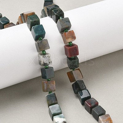 Natural Indian Agate Beads Strands G-D338-A15-1