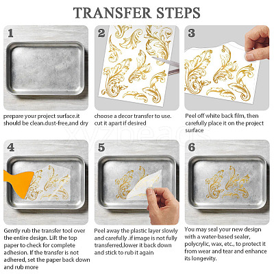 3 Sheets 3 Styles PVC Waterproof Decorative Stickers DIY-WH0404-357-1