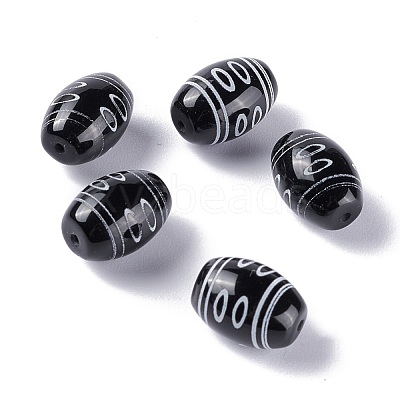 Tibetan Style dZi Beads TDZI-Z001-01-1