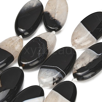 Natural Agate Beads Strands GG-L001-K02-03B-1