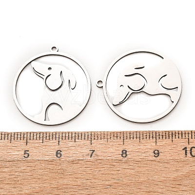 201 Stainless Steel Pendants SA-CBA49C1-07P-1