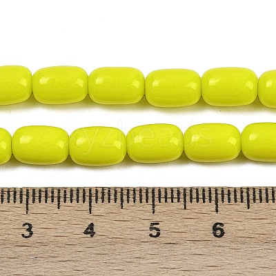 Opaque Glass Beads Strands X-GLAA-Z015-02I-1