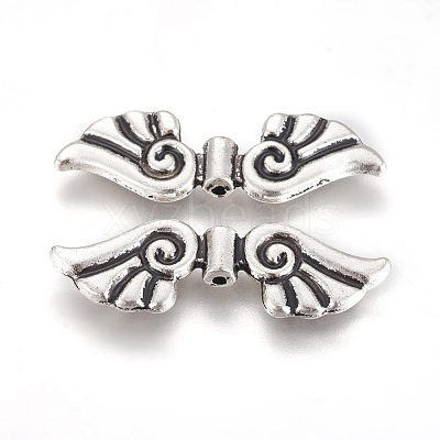 Tibetan Style Alloy Beads PALLOY-E488-17AS-1