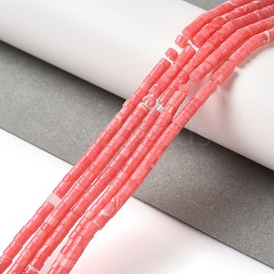 Synthetic Rhodochrosite Beads Strands G-K368-A07-02-1