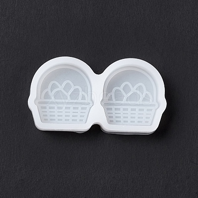 Easter Theme Ear Stud Ornament Silicone Molds DIY-J009-01A-1