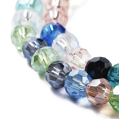 Electroplate Transparent Glass Beads Strands LS-EGLA-A035-T4mm-HA01-1