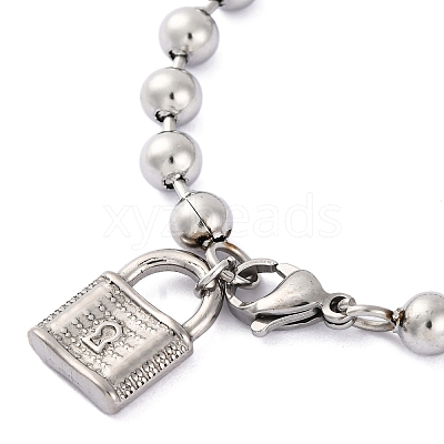 304 Stainless Steel Bracelets BJEW-M001-01P-02-1